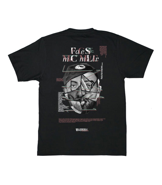 Mac Miller faces tee