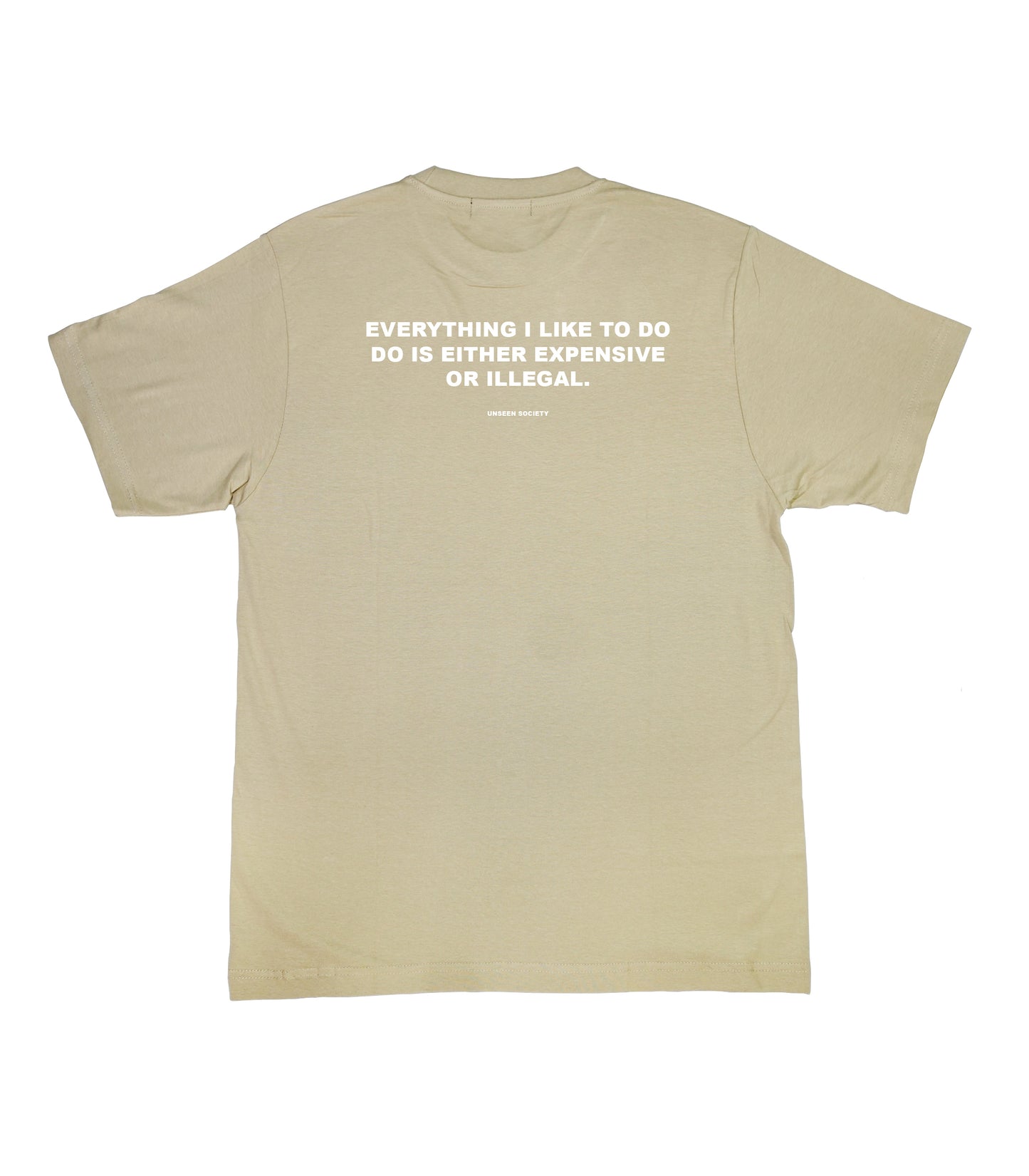 Expensive or illegal quote tee