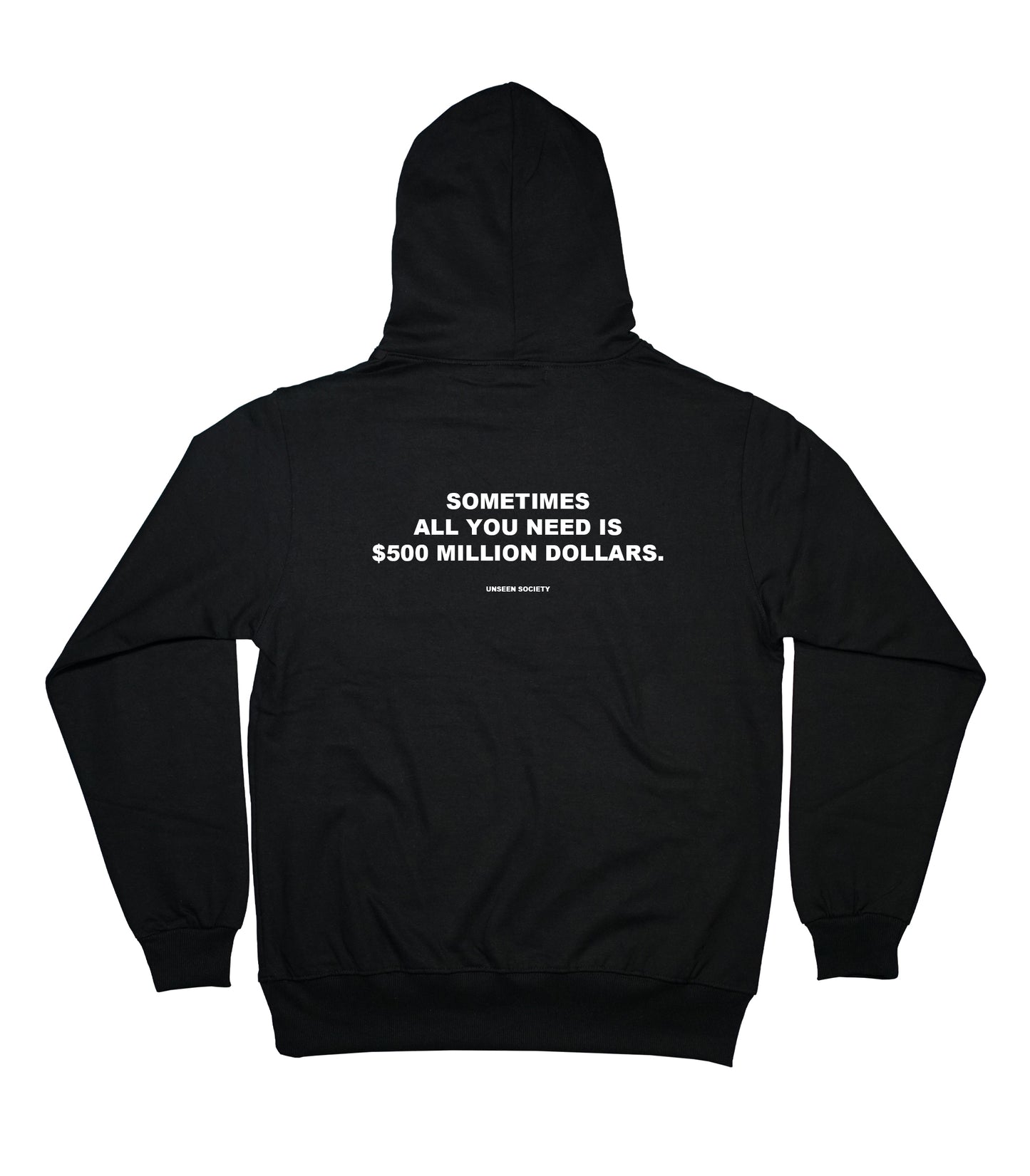500 million dollar quote hoodie