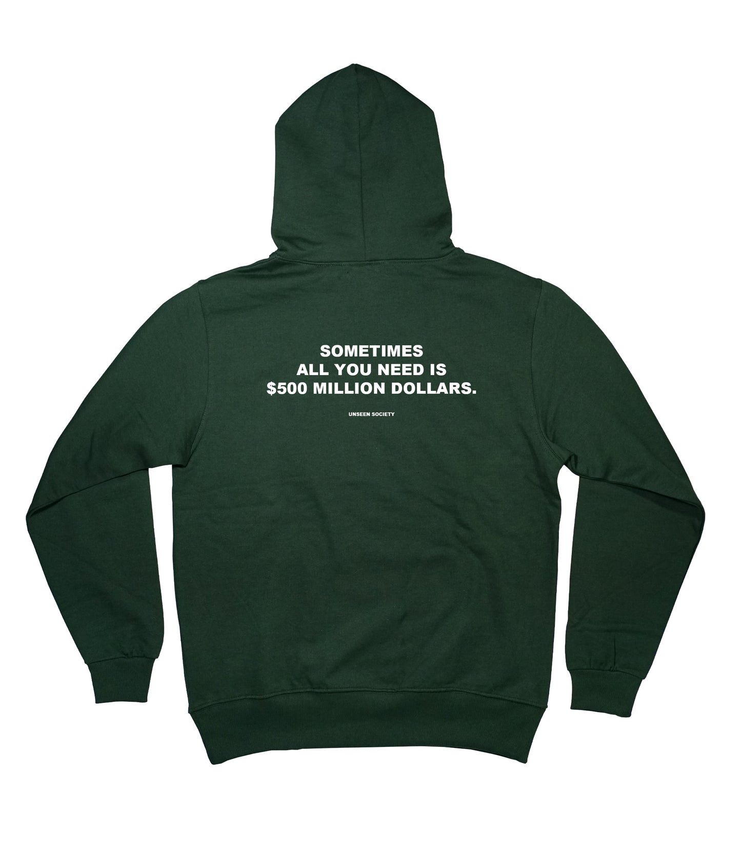500 million dollar quote hoodie