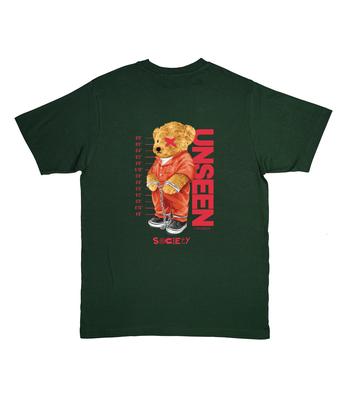 Cuffed bear tee