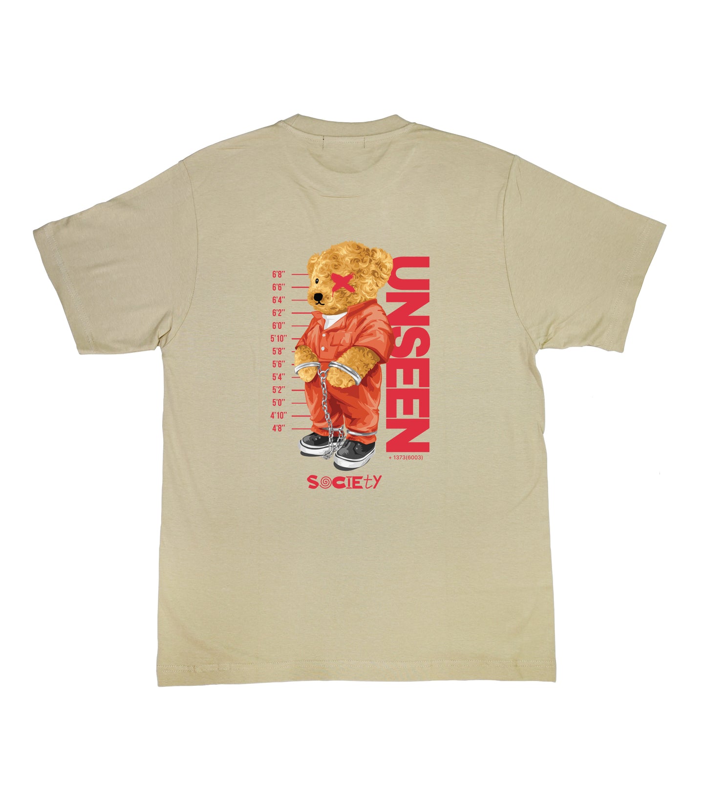 Cuffed bear tee