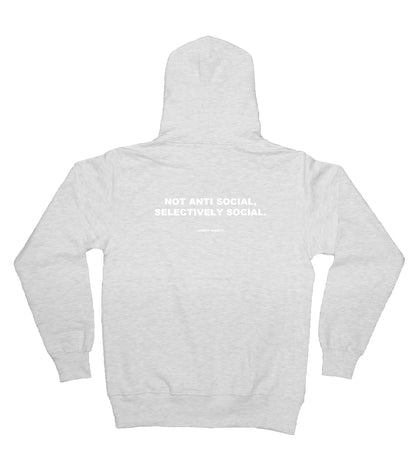 Not anti social quote hoodie