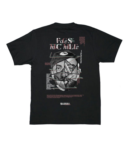 Mac Miller faces tee