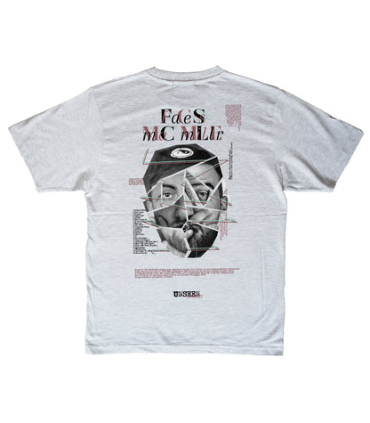 Mac Miller faces tee