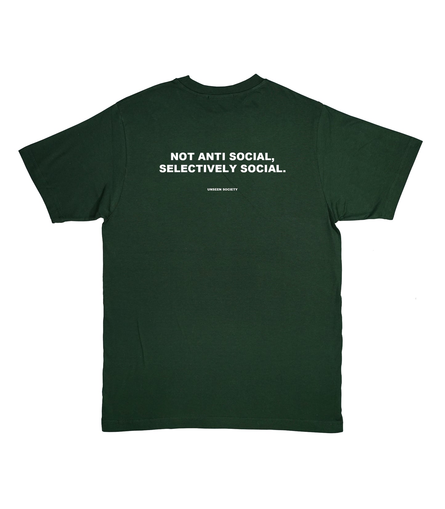 Not anti social quote tee