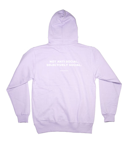 Not anti social quote hoodie