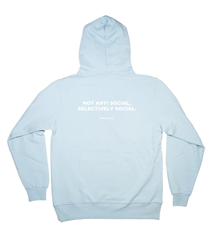 Not anti social quote hoodie